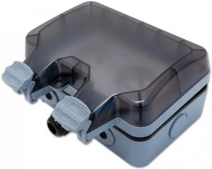 Smart IP66 Waterproof Double Wall Plug