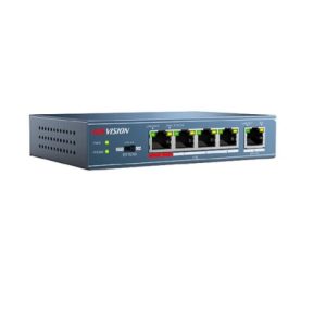 Hikvision 4 Port Fast Ethernet POE Switch DS-3E0105P-E/M(B)