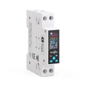 Tongou TO-Q-SYS-JWT DIN Rail Wi-Fi Smart Meter with LCD Display